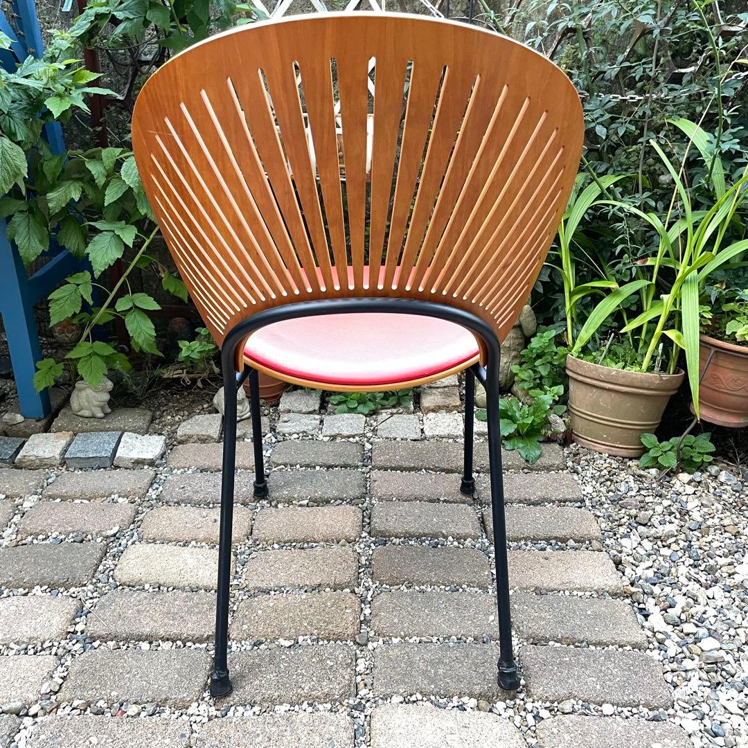 デンマーク フレデリシア 椅子 ナナディツエル 赤 ウェグナー 北欧