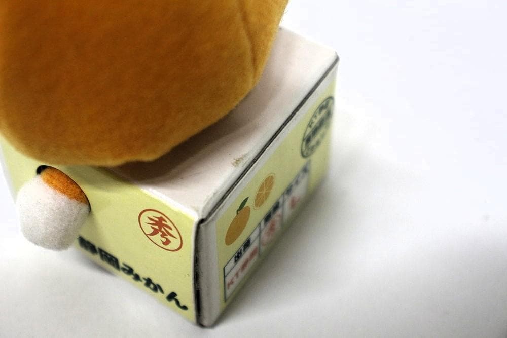 ◆ハローキティ 静岡限定 静岡みかん ぬいぐるみ キーホルダー　08106