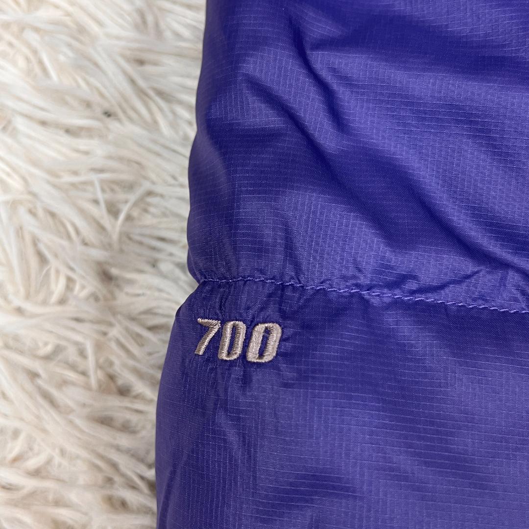 《美品》ザノースフェイス ヌプシ ダウンジャケット レディース 紫 85 (M)