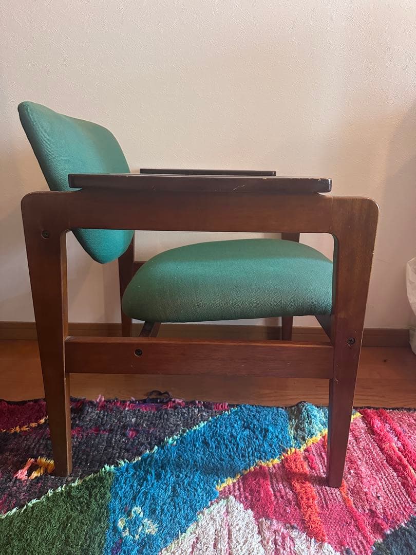 オールドカリモク チェア 1人掛け アンティーク ミッドセンチュリー