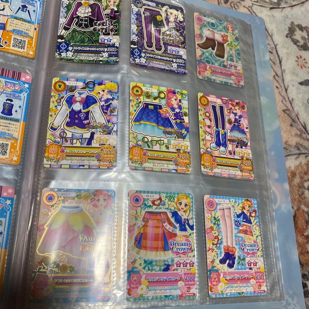 アイカツグッズまとめ売り　カード　パスケース　クリアファイルなど