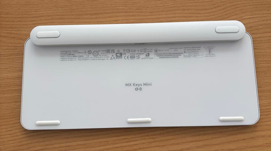 logicool MX Keys Mini ペールグレー｜美品｜購入後数回使用 - メルカリ