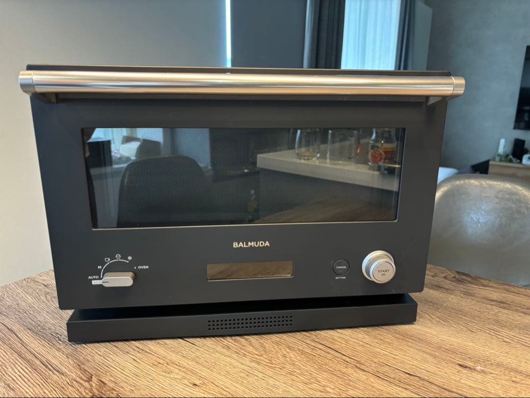 BALMUDA オーブンレンジ ブラック 黒 【ジャンク】 BALMUDA オーブンレンジ ブラック【ジャンク品】 - メルカリ