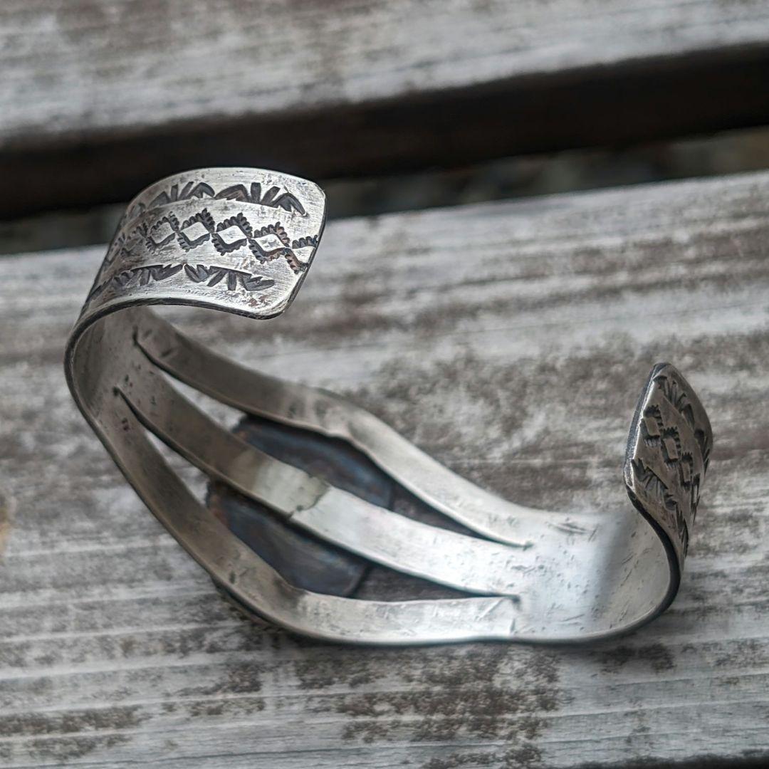 ターコイズバングル インディアンジュエリー アーノルドグッドラック