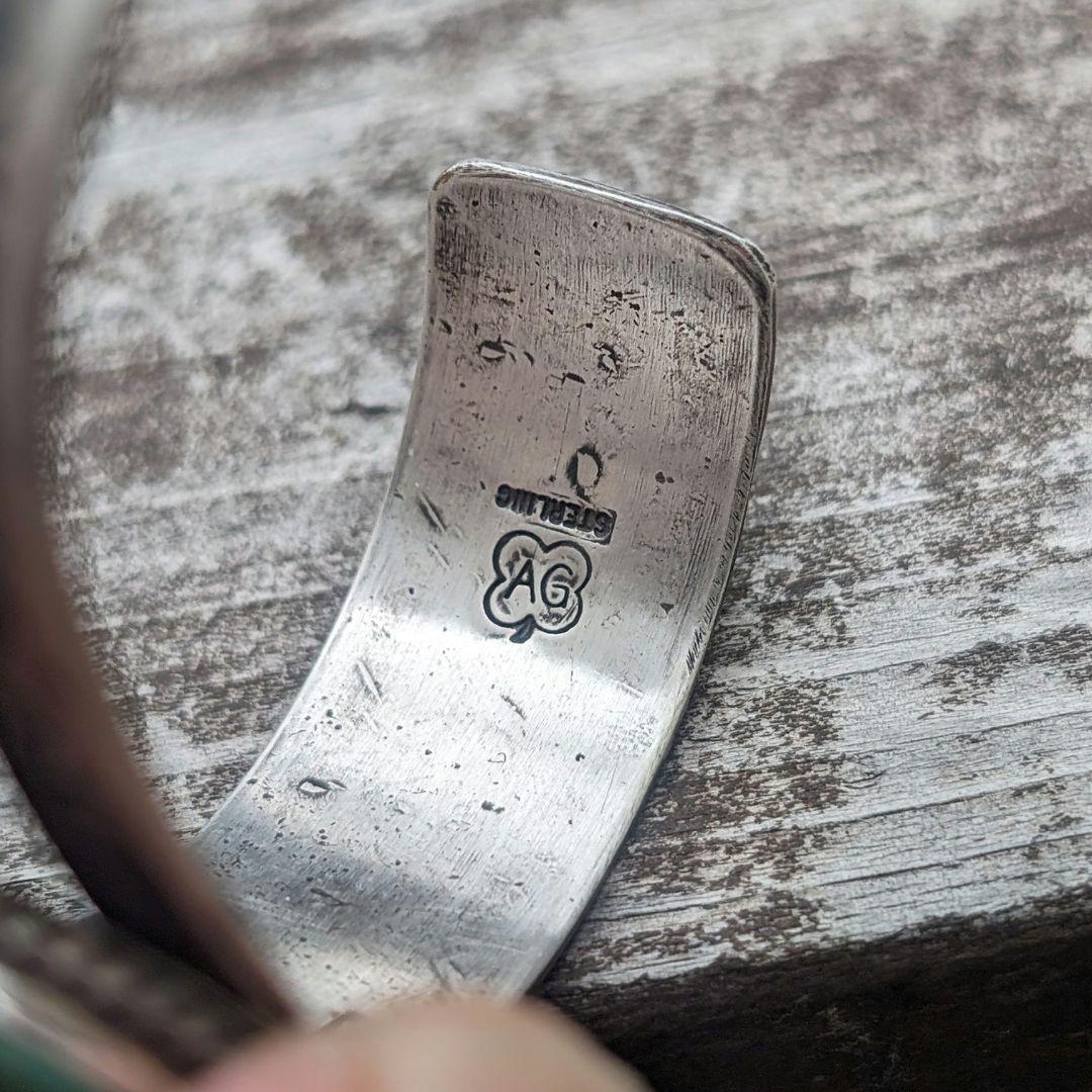 Arnold Goodluck ターコイズバングル STERLING刻印