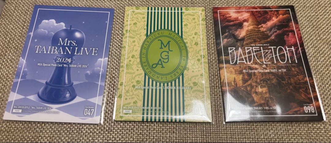 Mrs.GREEN APPLE 大森元貴　フォトカード　レア