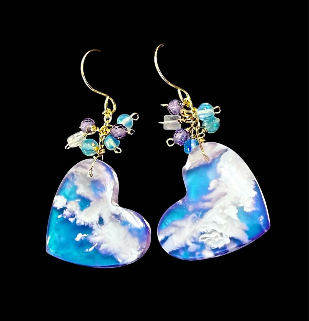 じばにゃん様ご予約品ですプルームアゲートオーロラskyタブレット