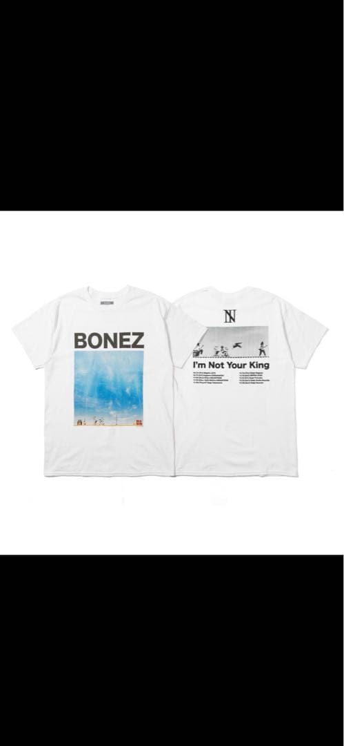 【新品】The BONEZ I'm Not Your King ツアーTee