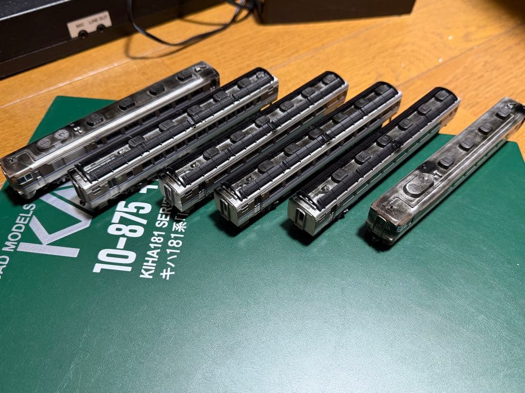 KATO 10-875 キハ181系はまかぜ 重ウェザリング品