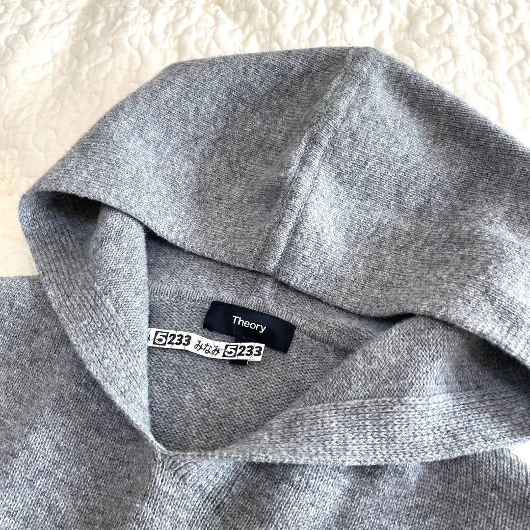 セオリー Lana Cash Slim Hoodie フード カシミヤ混ニット - メルカリ