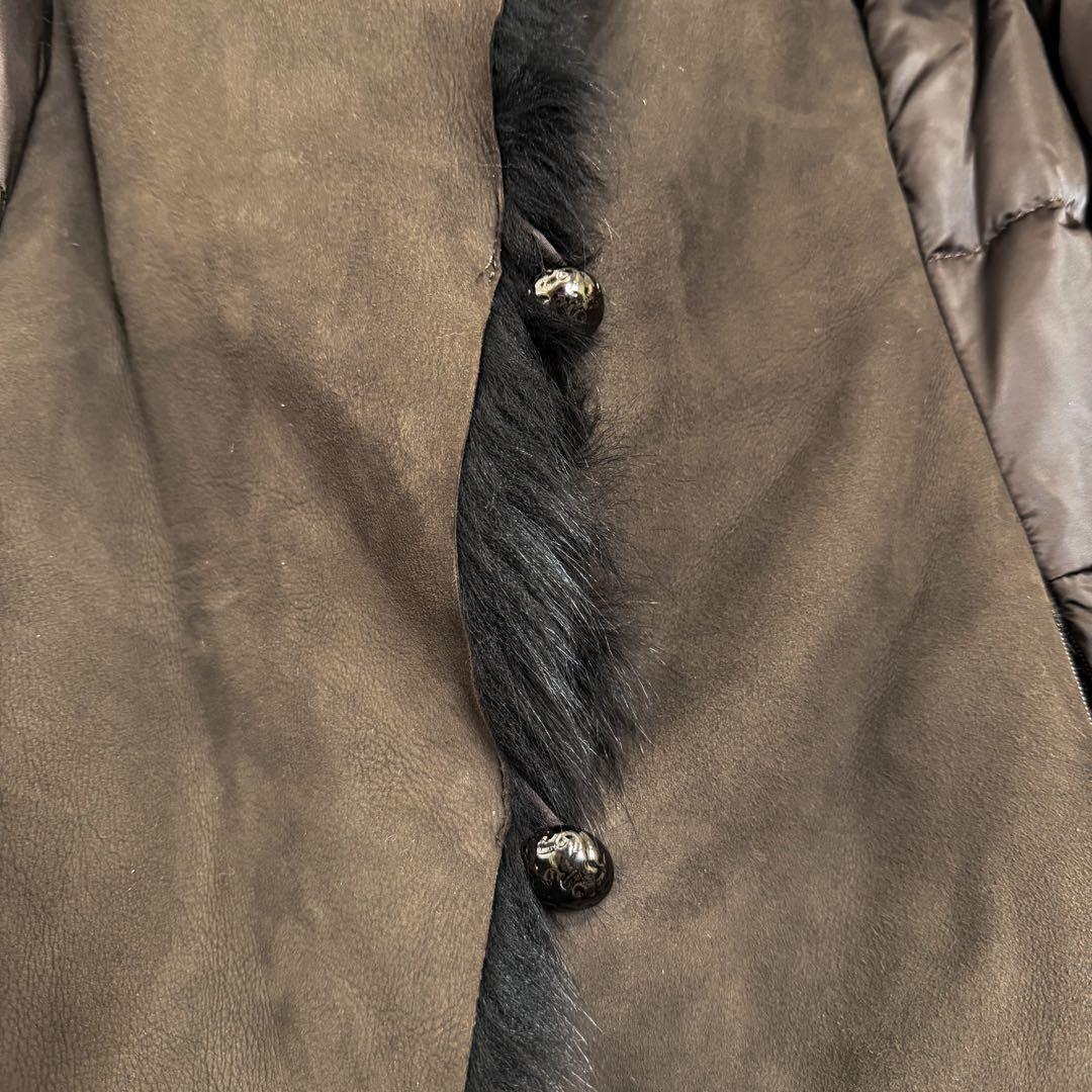 Blumarine ブルマリン ダウンジャケット ムートン ファー - メルカリ