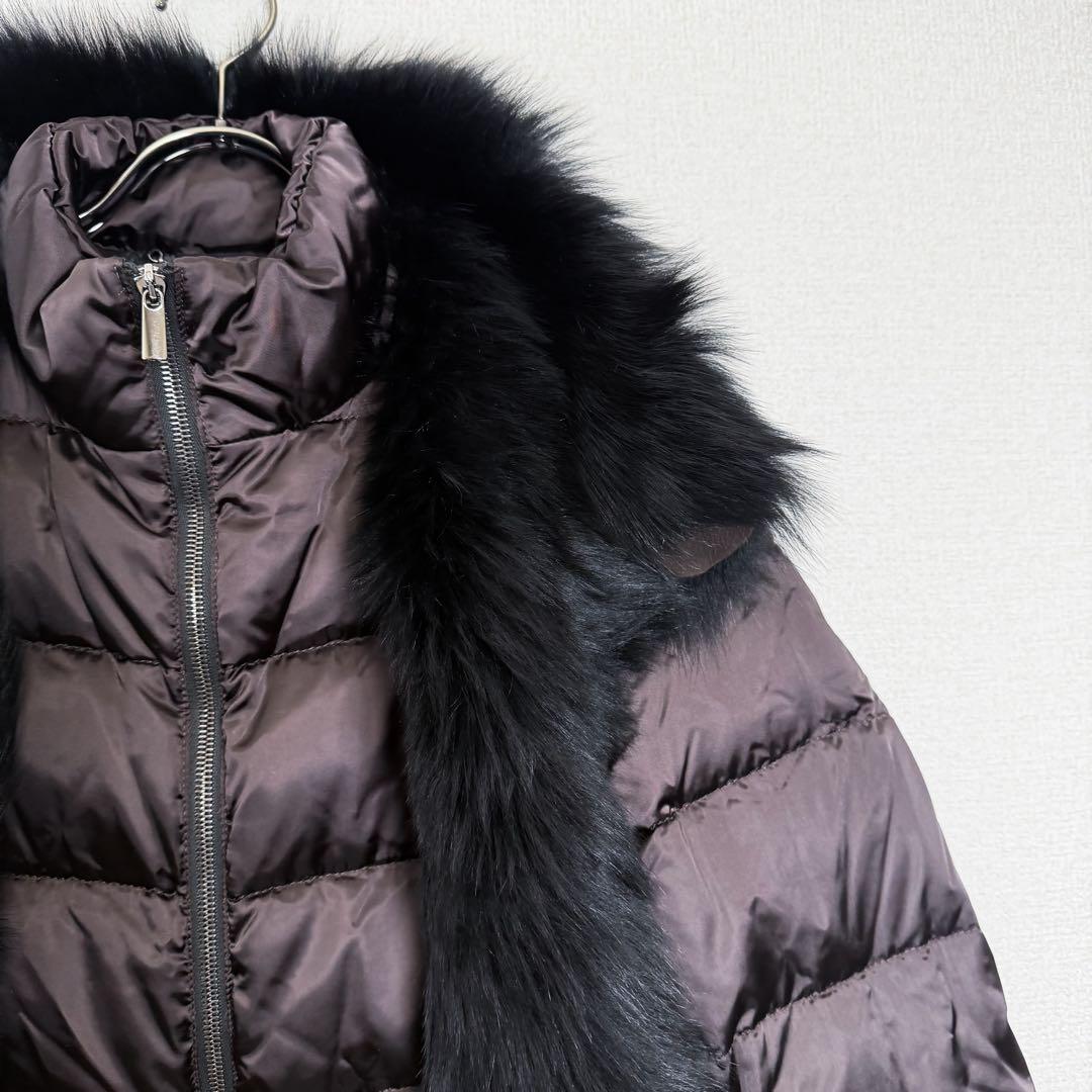 Blumarine ブルマリン ダウンジャケット ムートン ファー - メルカリ