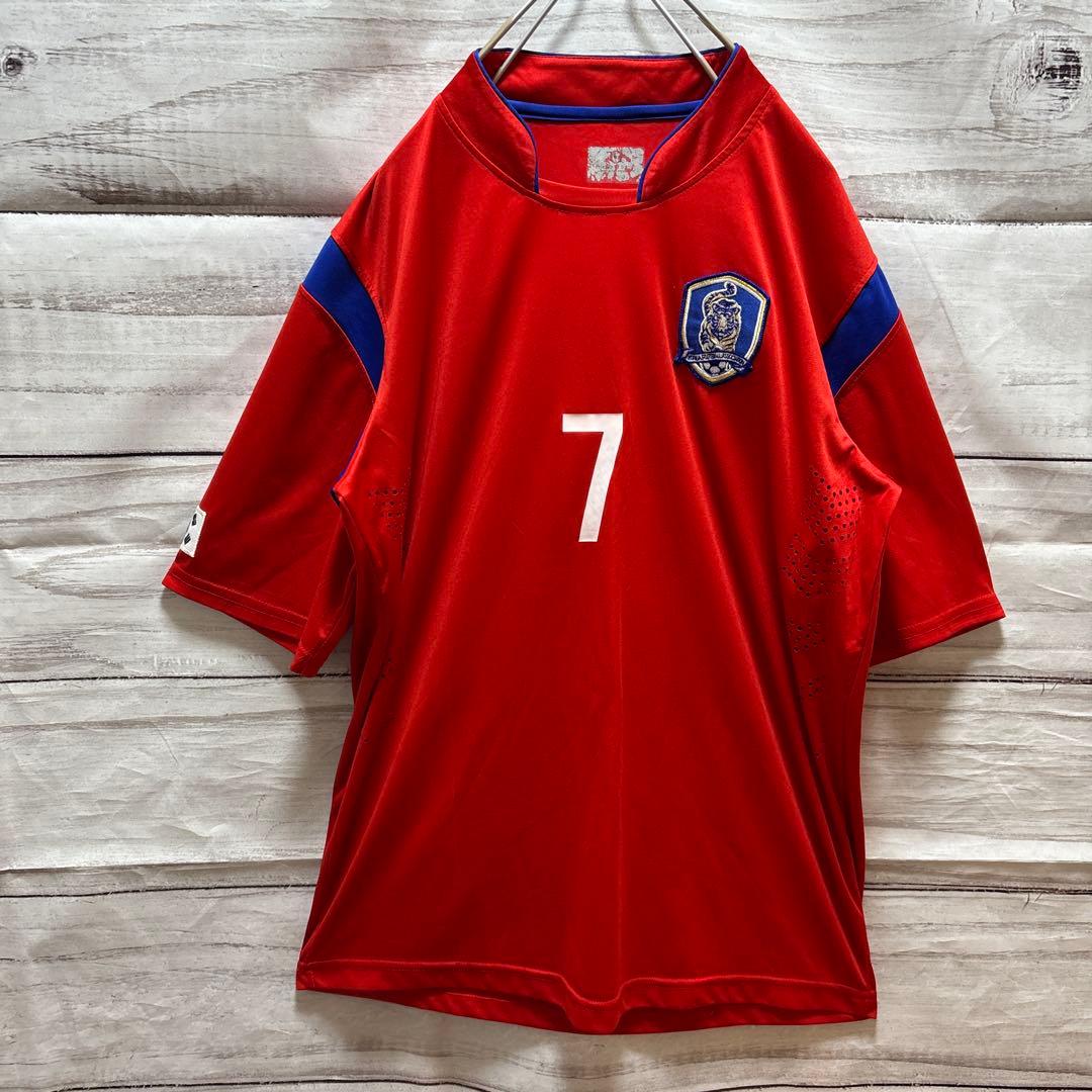 韓国代表 ユニフォーム パクチソン 2014年 背番号7番 入手困難 - メルカリ