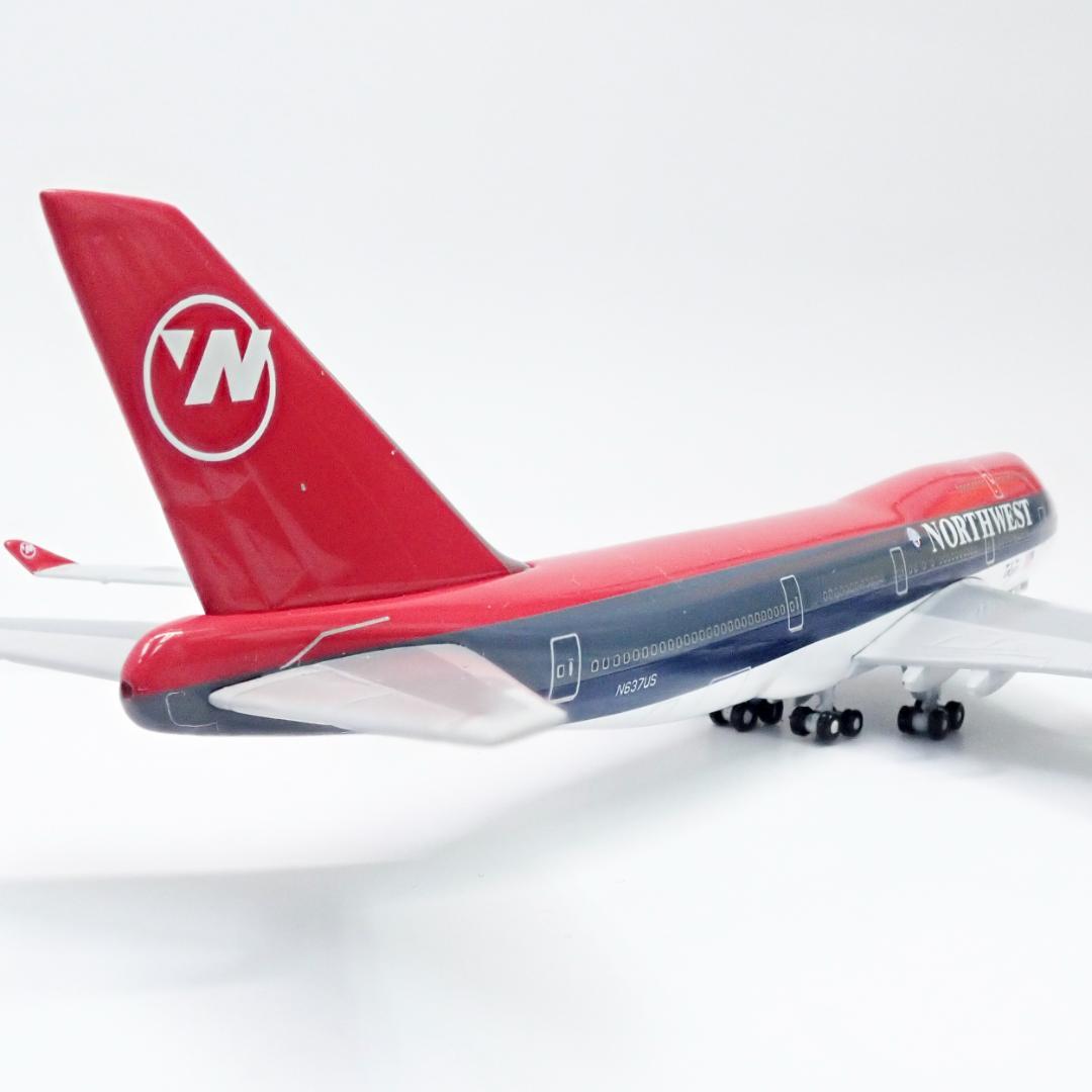 1/500 NORTHWEST ダイキャスト BOEING 747-400 - メルカリ