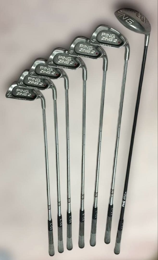 PING ZING2 KARSTEN 7本セット PING ZING2 KARSTEN 7本セット - メルカリ