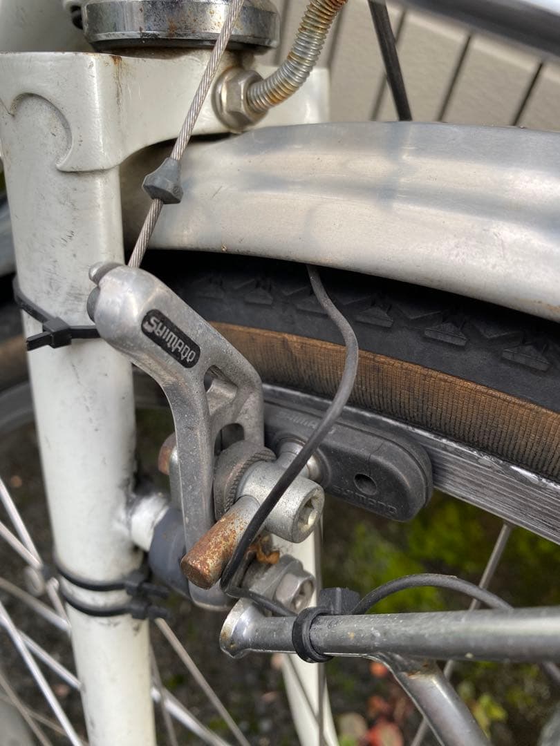 幻の名車 銀輪旅車AZUランドナー ヴィンテージ ホワイト - メルカリ