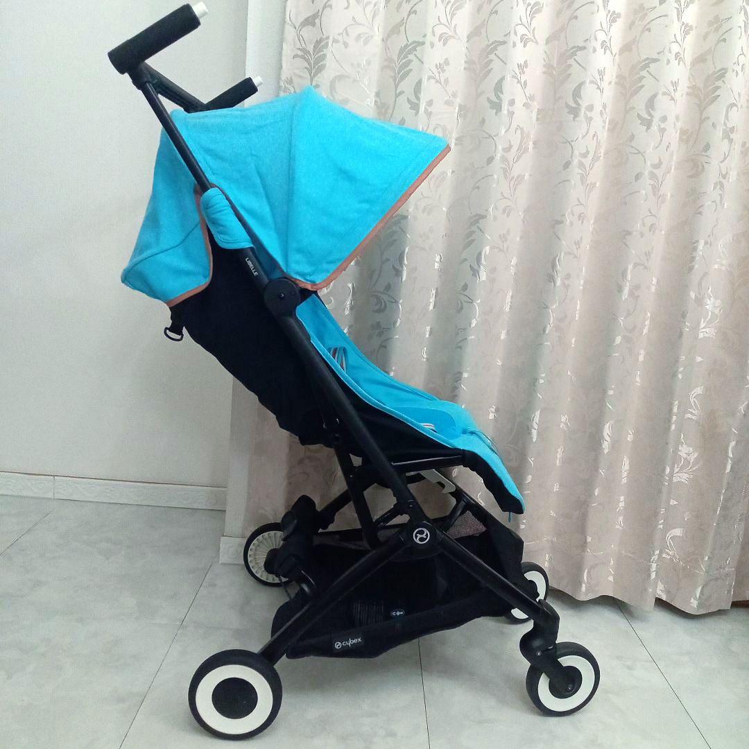 極美品♡【cybex】リベル／ビーチブルーJP 《ハーネス付き》