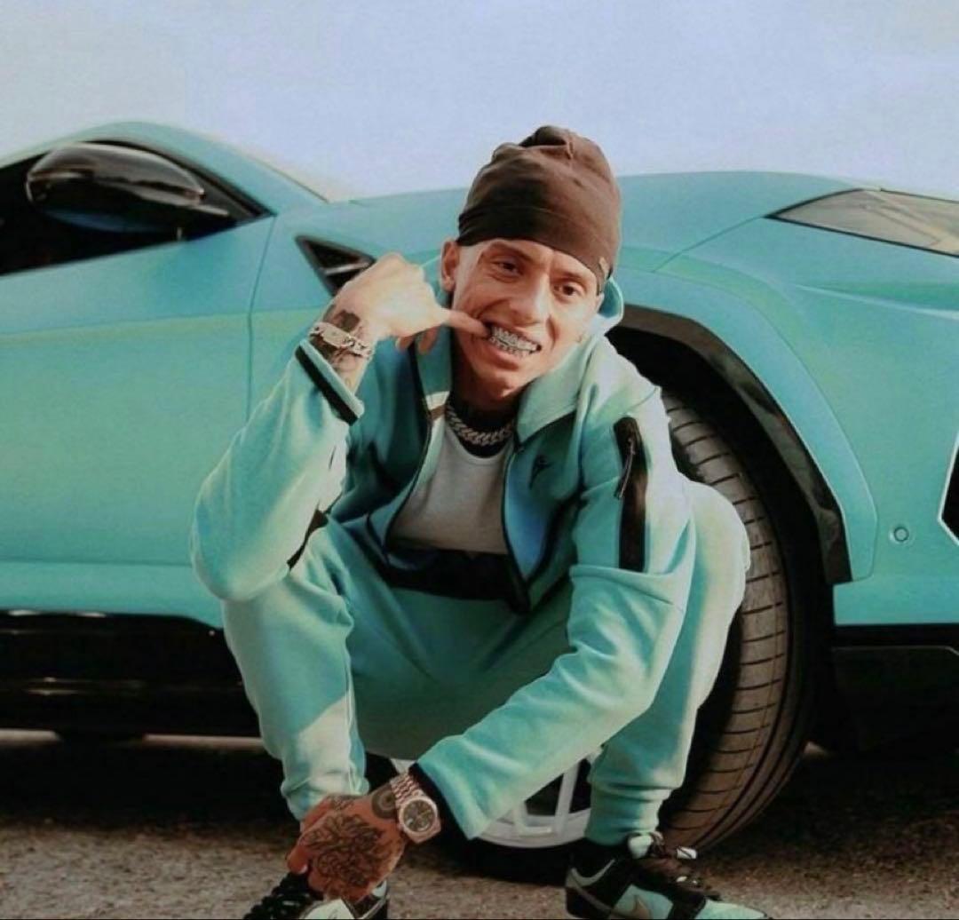 即日発送可能❗️Central cee着用ティファニーブルー ナイキテック