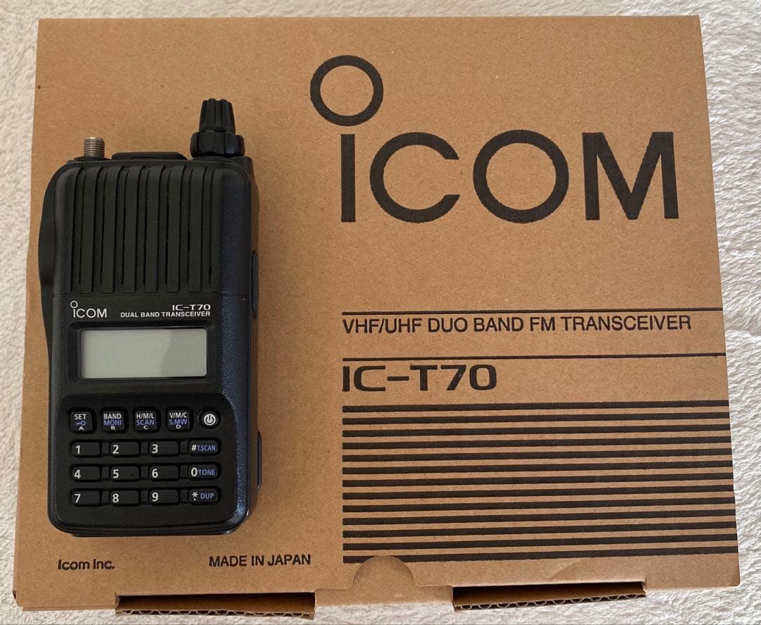 ICOM IC-T70 トランシーバー Yahoo!オークション -「t70」(トランシーバー) (アマチュア無線)の落札