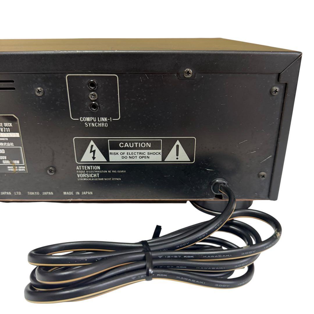 名機】Victor TD-V711 3ヘッド ステレオカセットデッキ - メルカリ