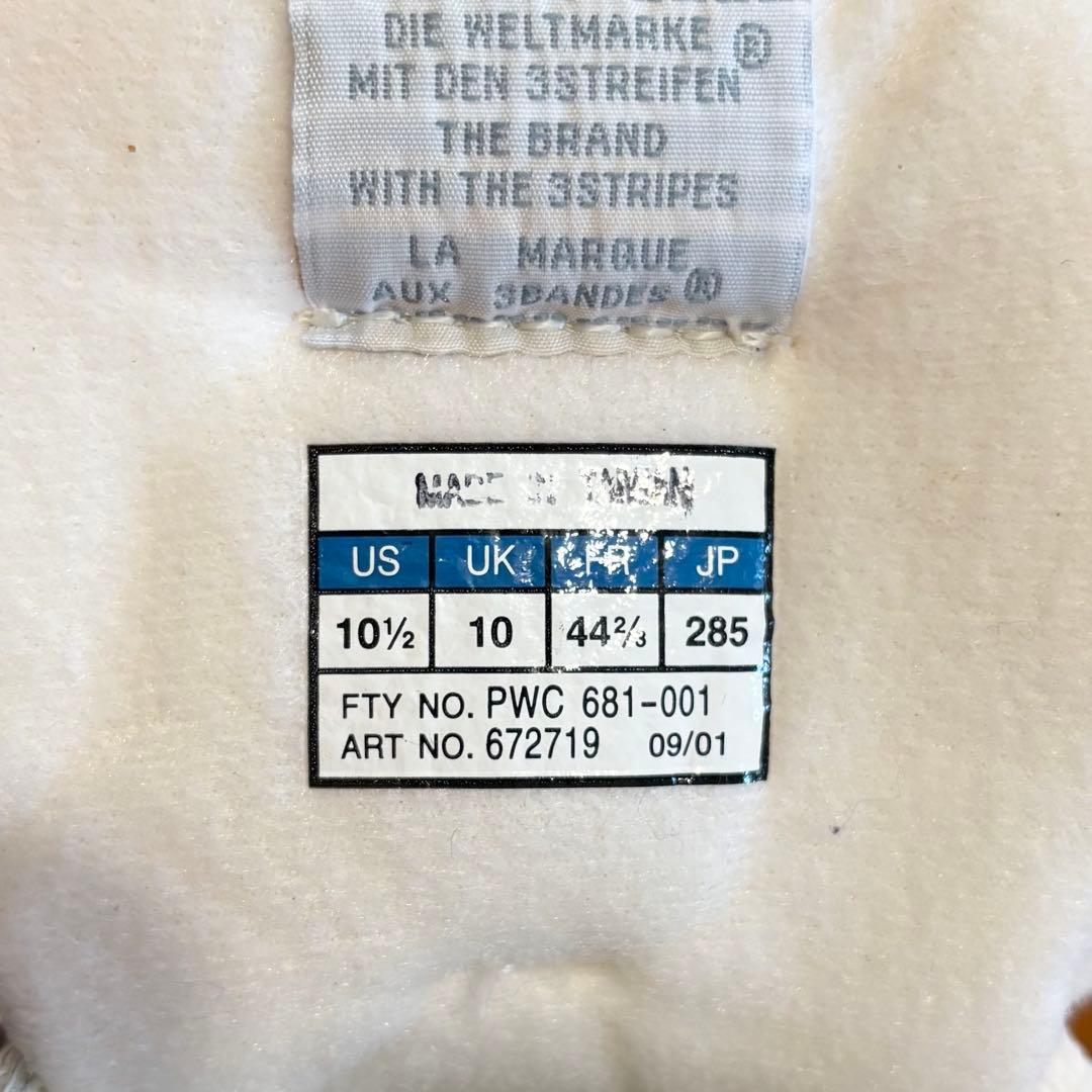 デッドストック 2001年製 アディダス プロシェル 28.5センチ 白 レザー