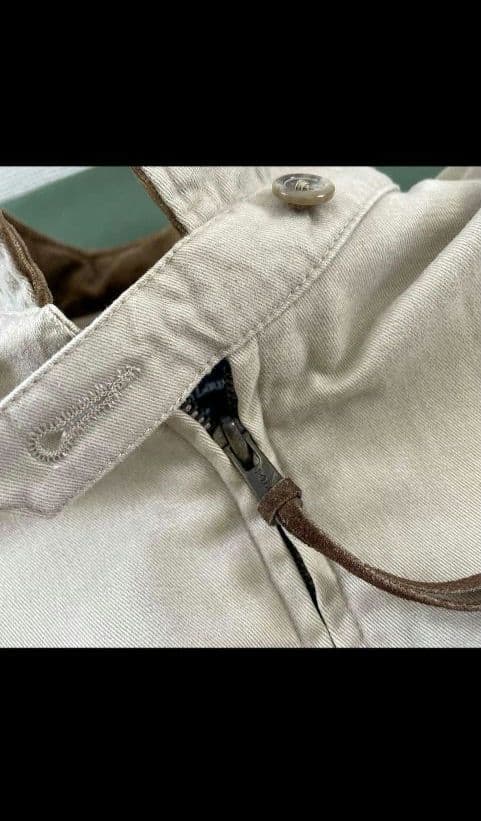 ラルフローレン スイングトップ 短丈 襟コーデュロイ ベージュ 裏地