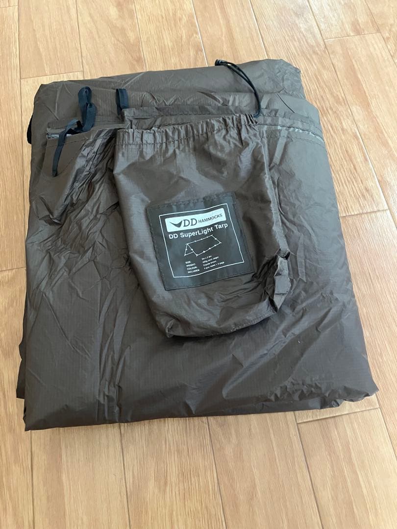 DD SuperLight Tarp 3m x 2.9m コヨーテブラウン