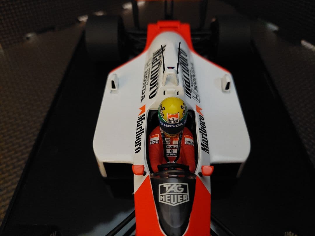 1/18 ＃12 マクラーレンMP4/4 アイルトン・セナ Marlbolo - メルカリ