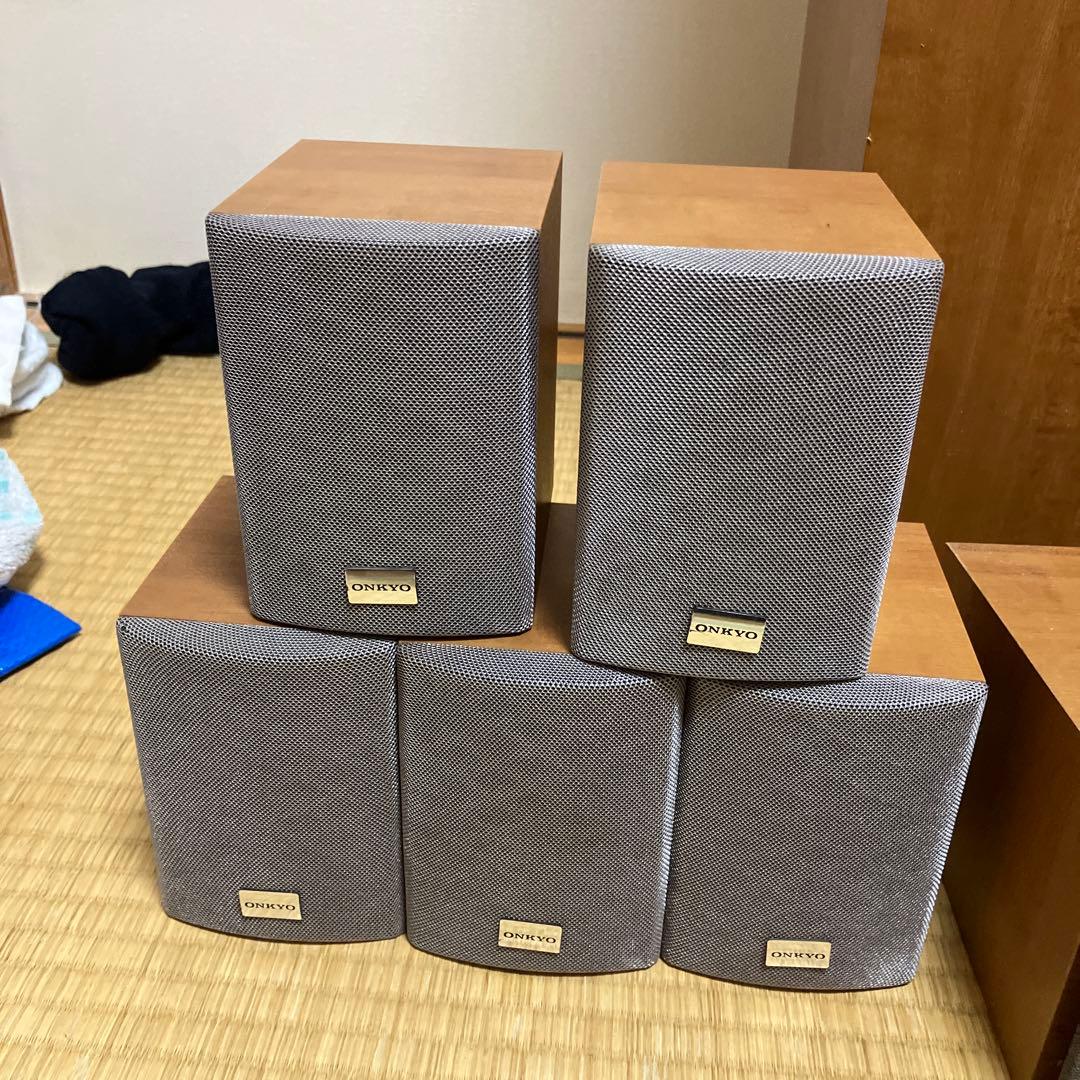 ONKYO 5.1chサラウンドスピーカーセット PR-155 SWA-155他 - メルカリ