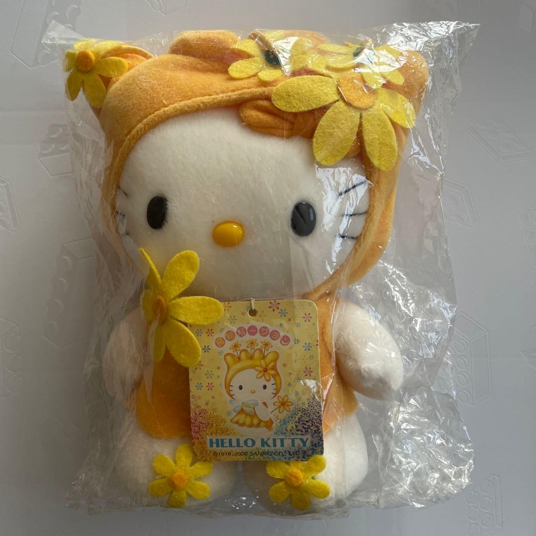 ご当地キティ 房総 ハローキティ お花 ぬいぐるみ ハンカチ プチタオル