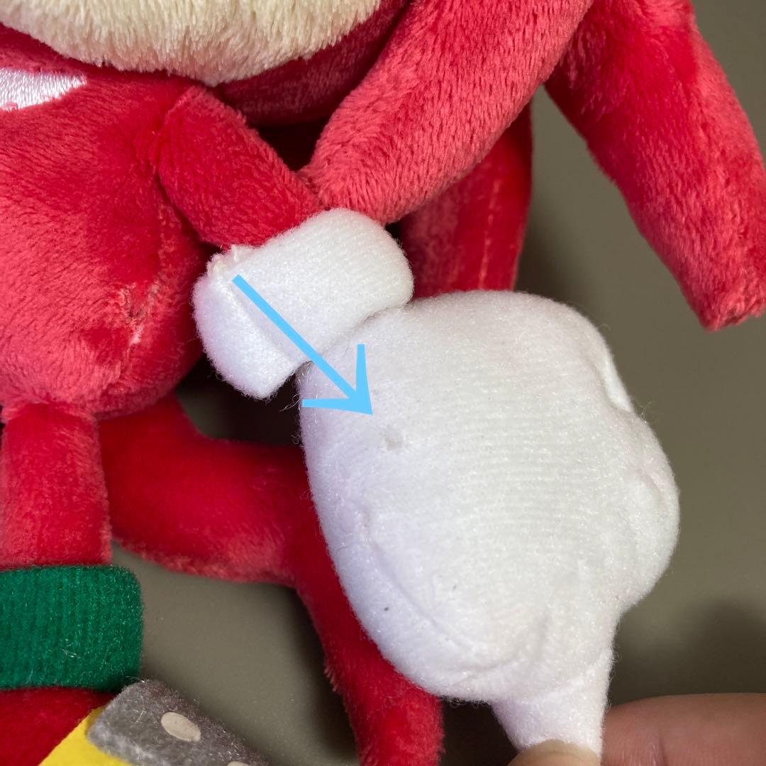 ソニック　ぬいぐるみ　三英　レトロ