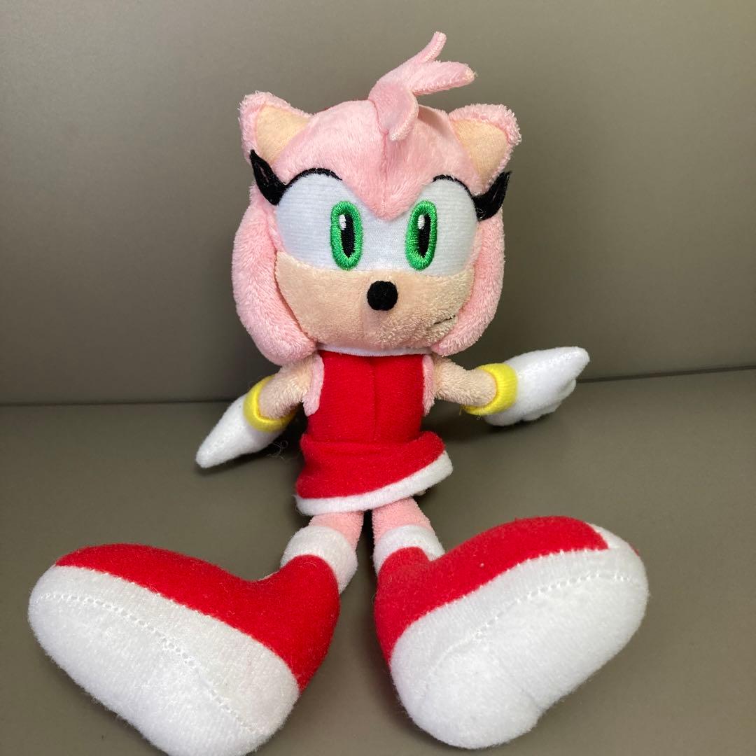 ソニック　ぬいぐるみ　三英　レトロ