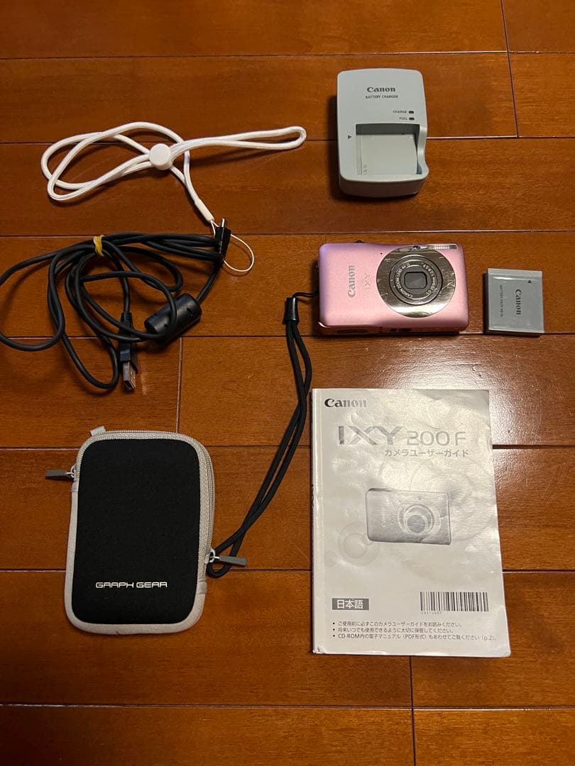Canon キャノン IXY 200F ピンク