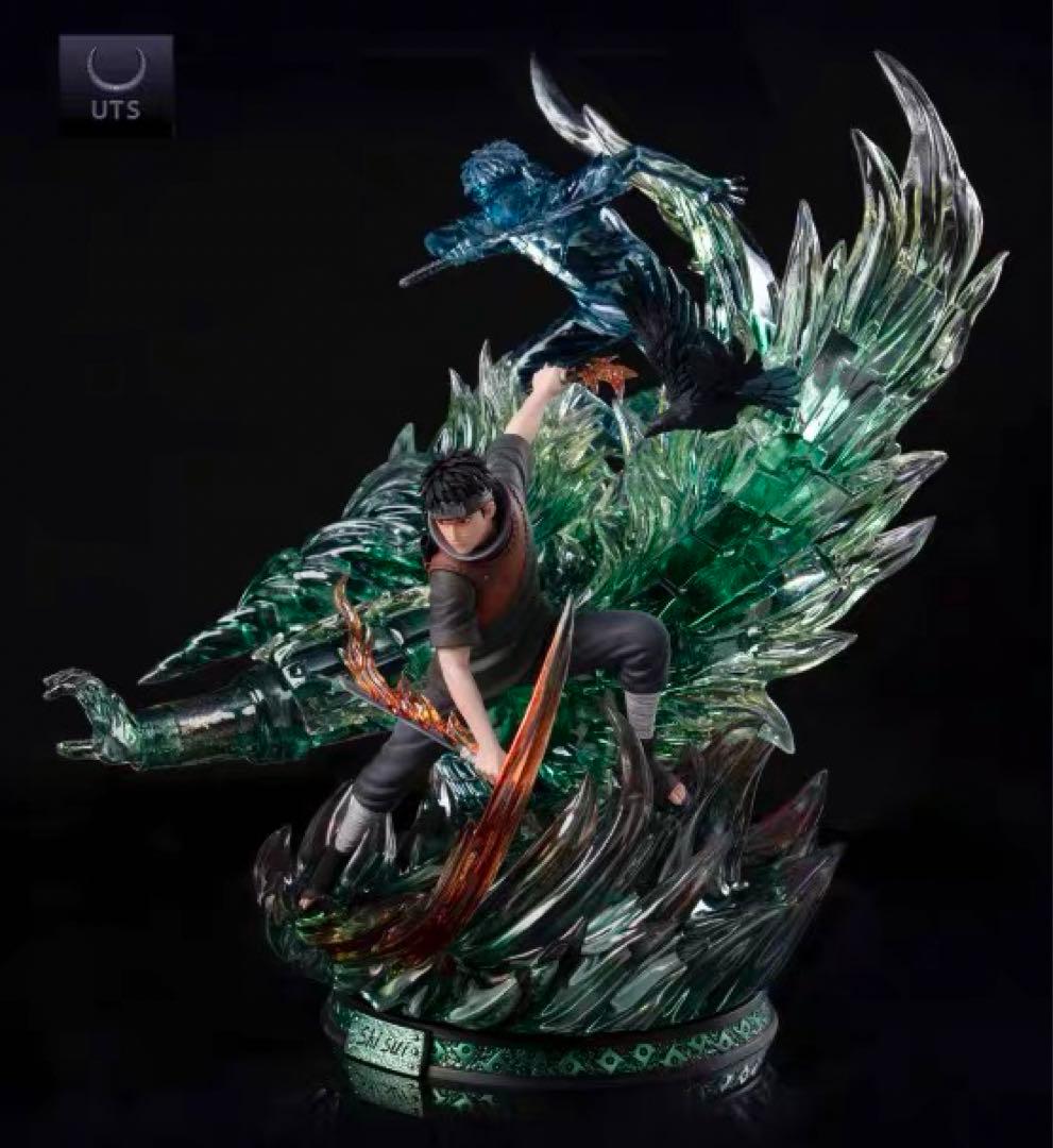 NARUTO ナルト うちはシスイ ガレージキット スタチュー③塗装済み完成