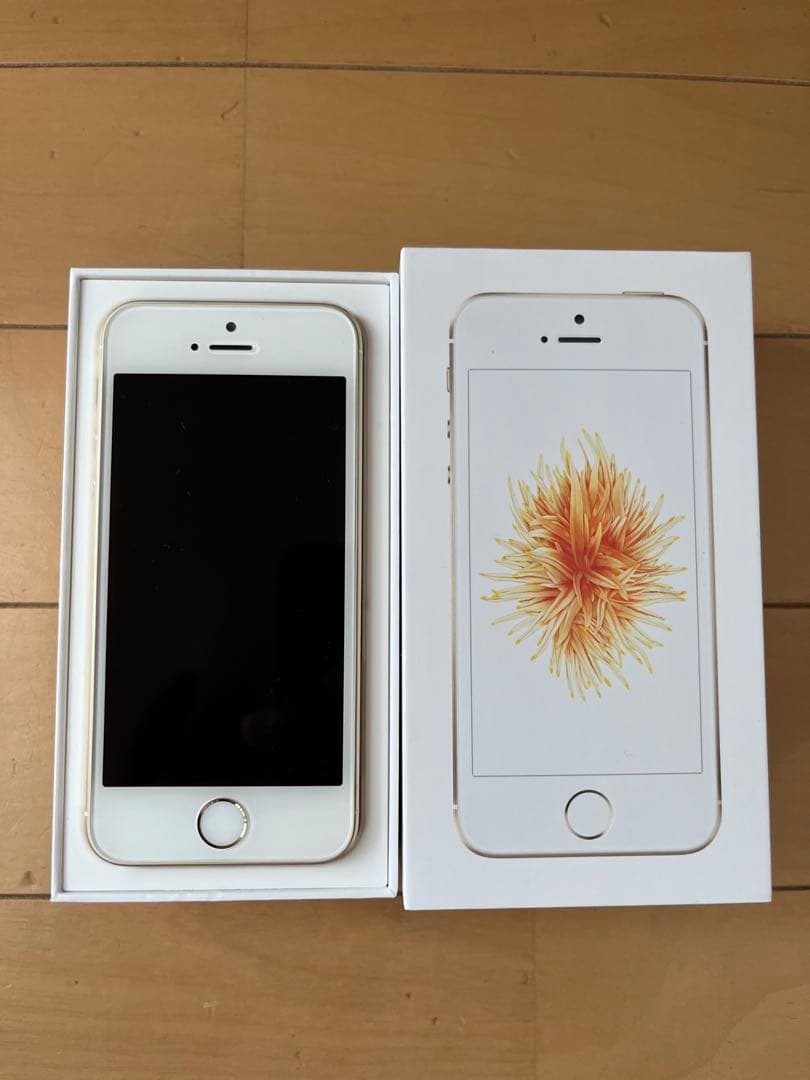 お正月限定価格　☆美品 Apple iPhone SE ゴールド 128GB ムスビー｜☆美品☆ iPhone SE（第1世代）32GB ゴールド 【SoftBank版