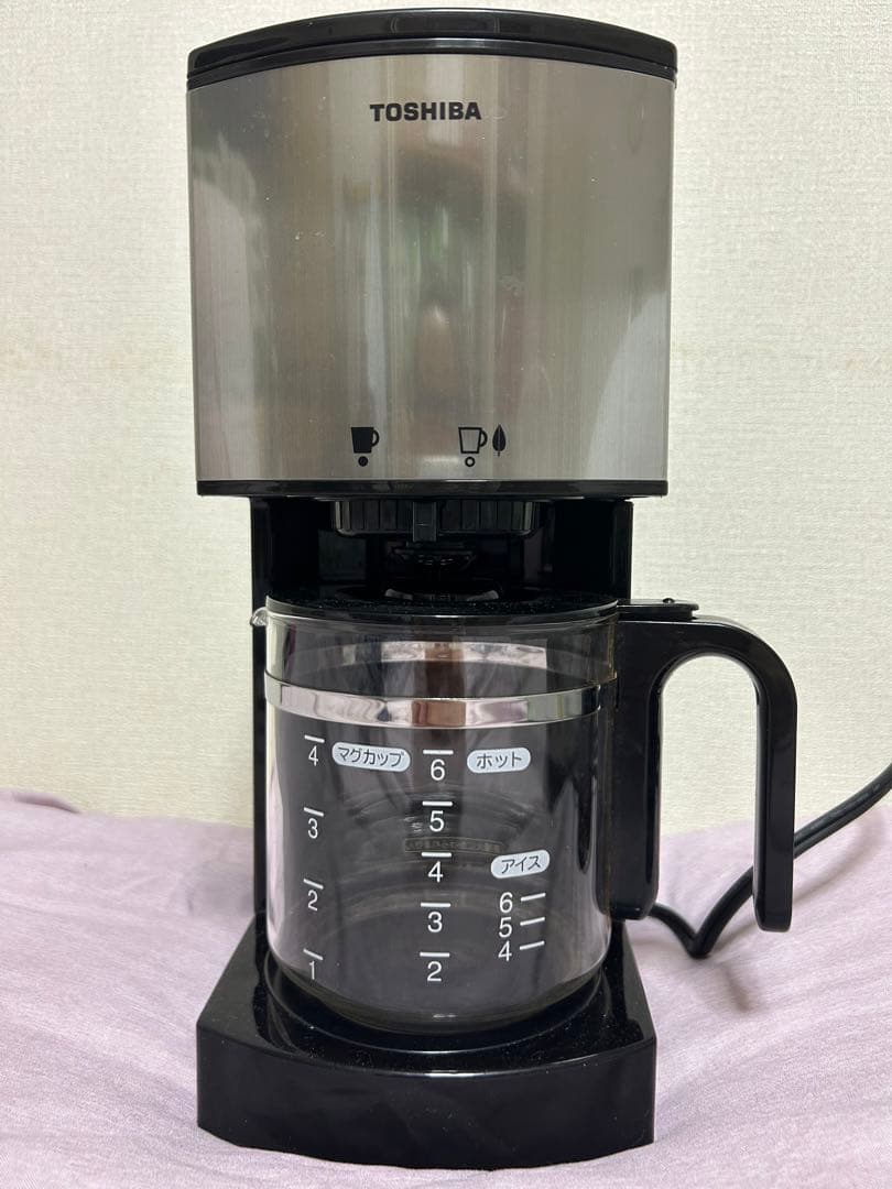 美品◾️東芝 コーヒーメーカー／HCD-6MJ - メルカリ