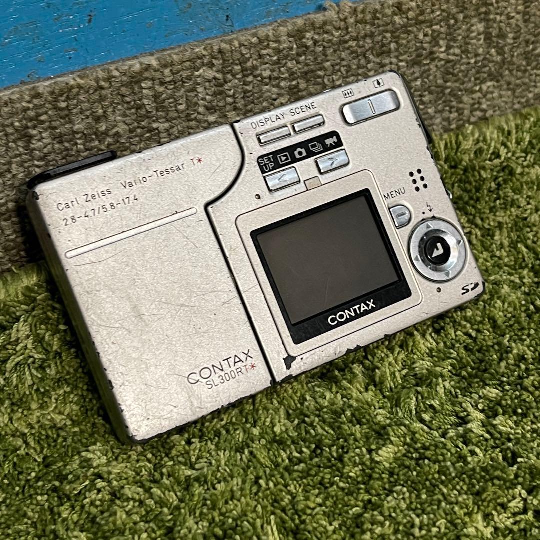 CONTAX SL300RT※コンタックス デジカメ バッテリー欠品動作未確認 CONTAX SL300RT※コンタックス デジカメ バッテリー欠品動作未確認 F1021692