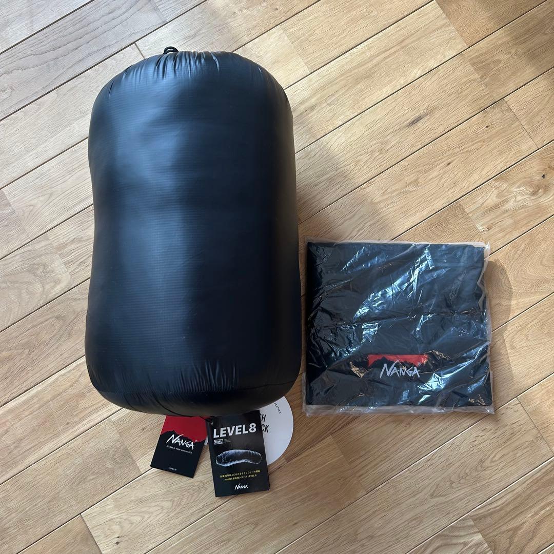 【新品】NANGA シュラフ LEVEL8 -20°C UDD BAG