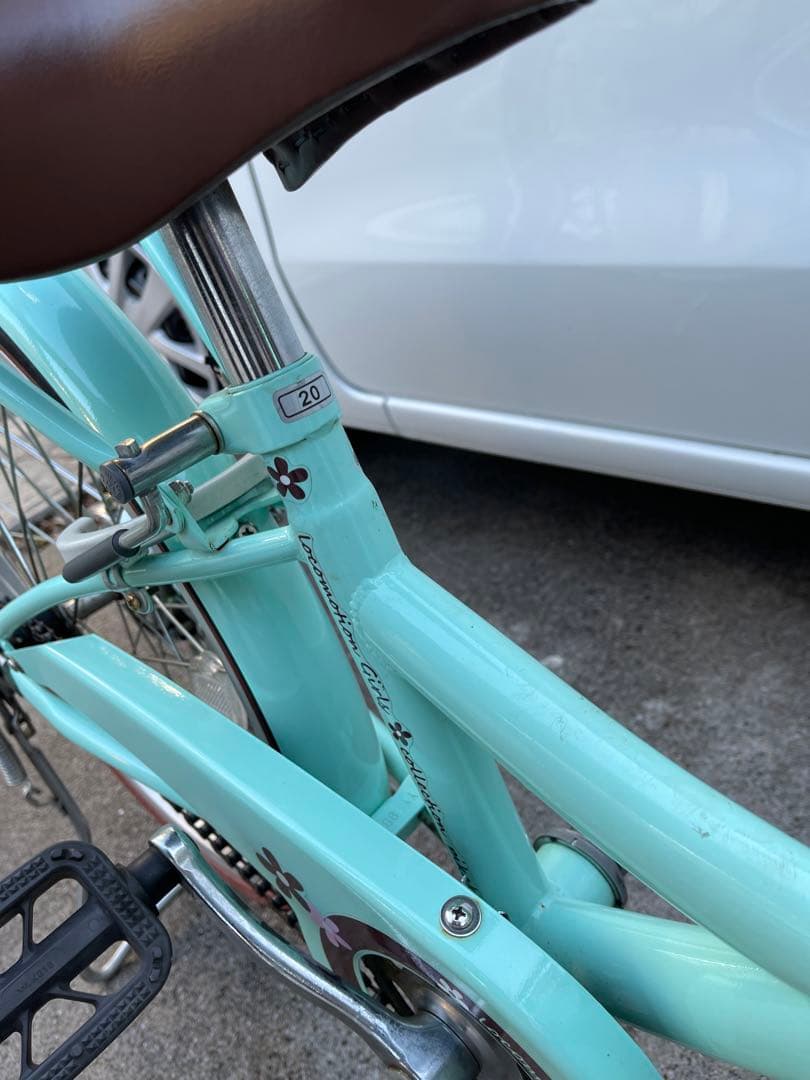 20インチ 子供用自転車 ピカケ（ミントグリーン）女の子 - メルカリ