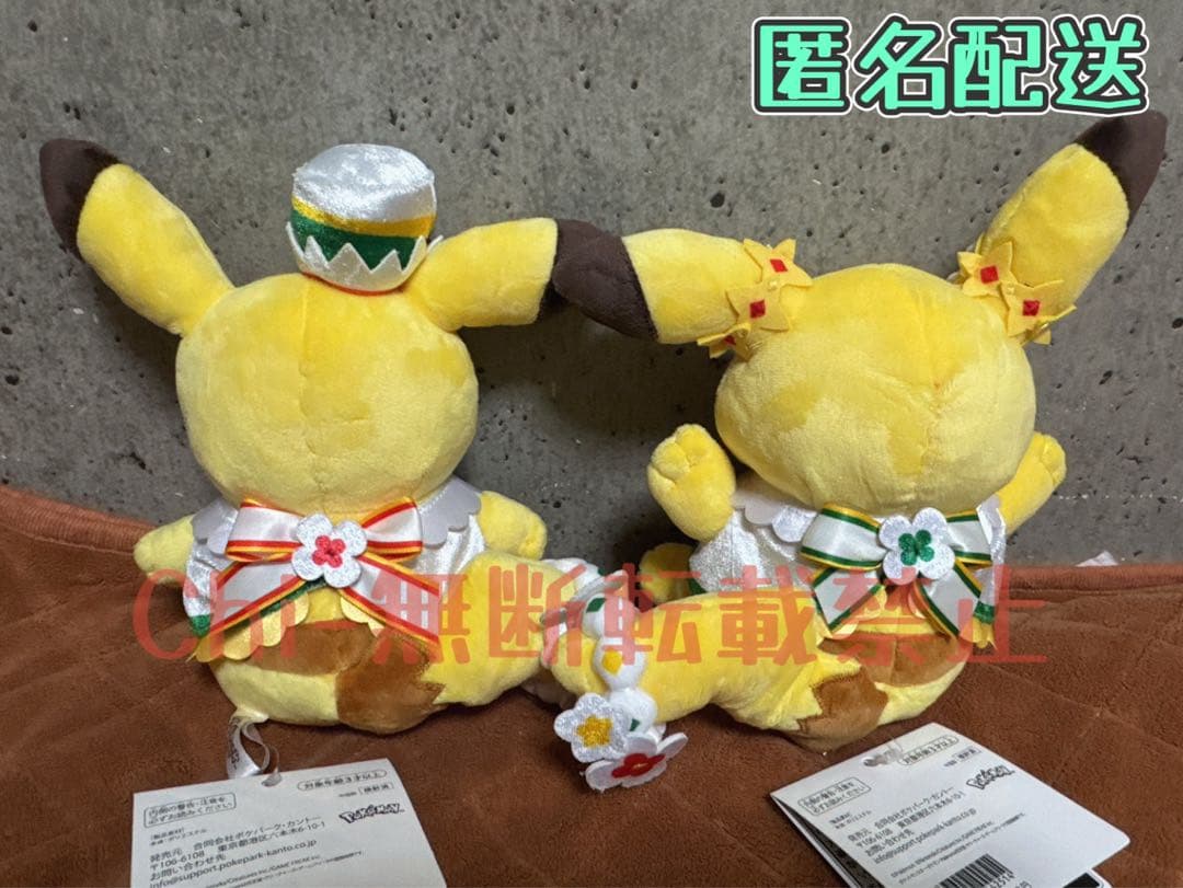 ポケパークカントー ピカチュウ ぬいぐるみ 2種セット - メルカリ
