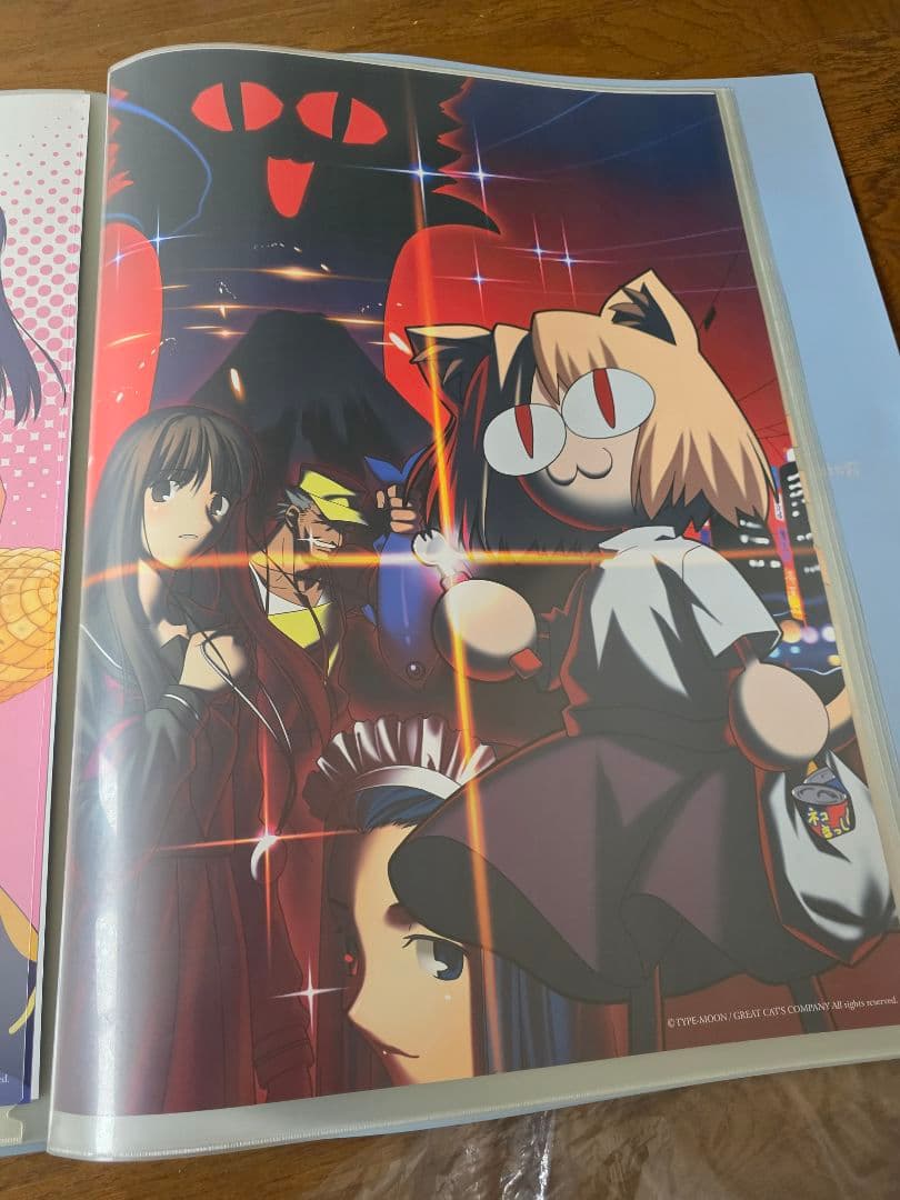 Fate/stay night ファイル　絵　画　ポスター　10枚セット