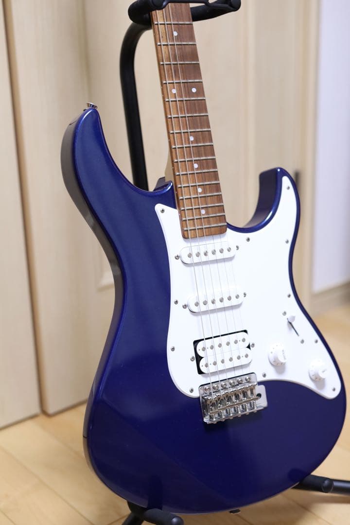 Pacifica pac012 ダークブルーメタリック エレキギター - メルカリ