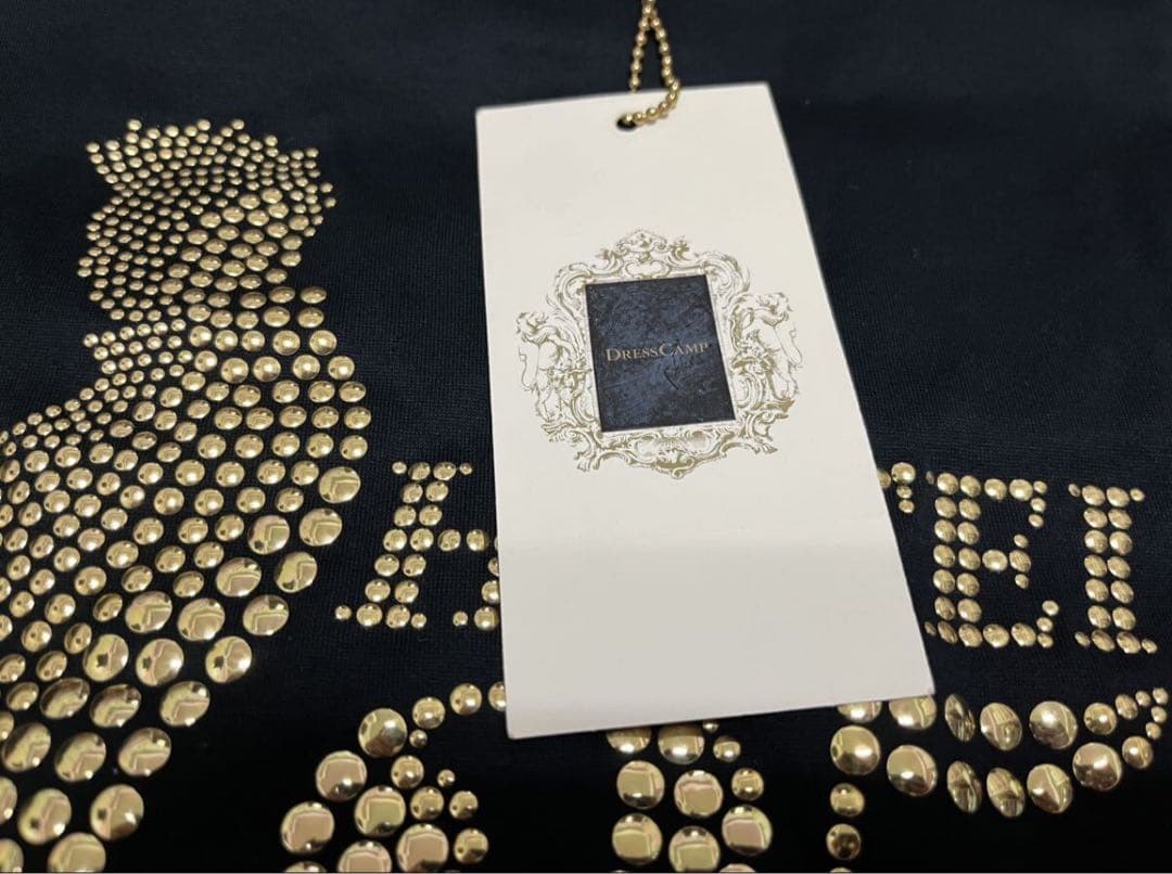 布袋寅泰 25th Tシャツ DRESS CAMPスワロフスキー バック付