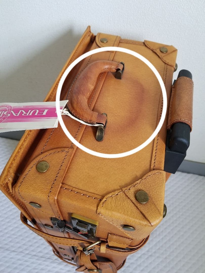 希少 新品未使用 siffler(シフレ) ユーラシアトランク 豚本革 - メルカリ