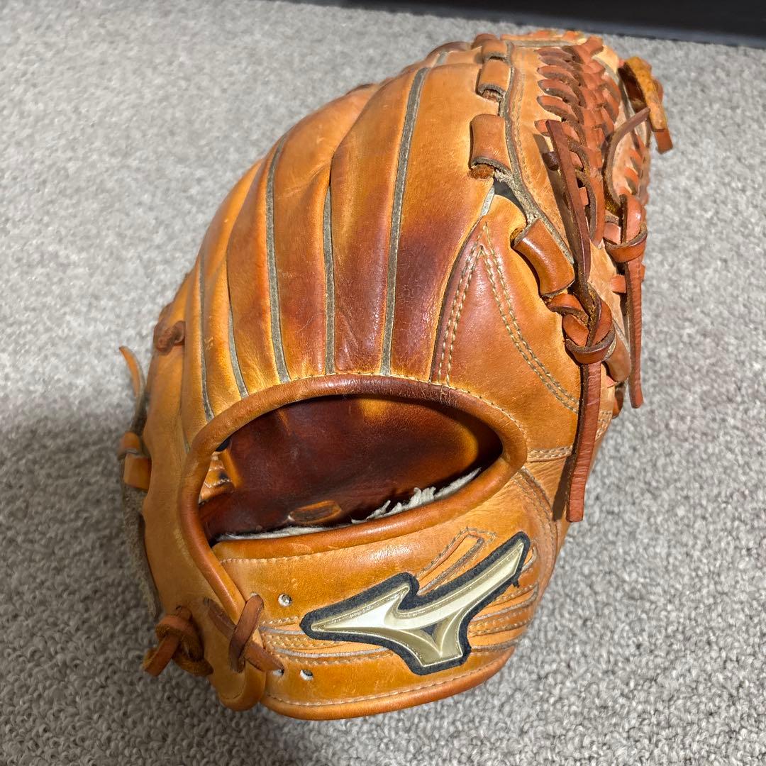 ミズノグローバルエリート内野軟式用 MIZUNO（ミズノ） 軟式用グローバルエリートHselection SIGNA AXI 外