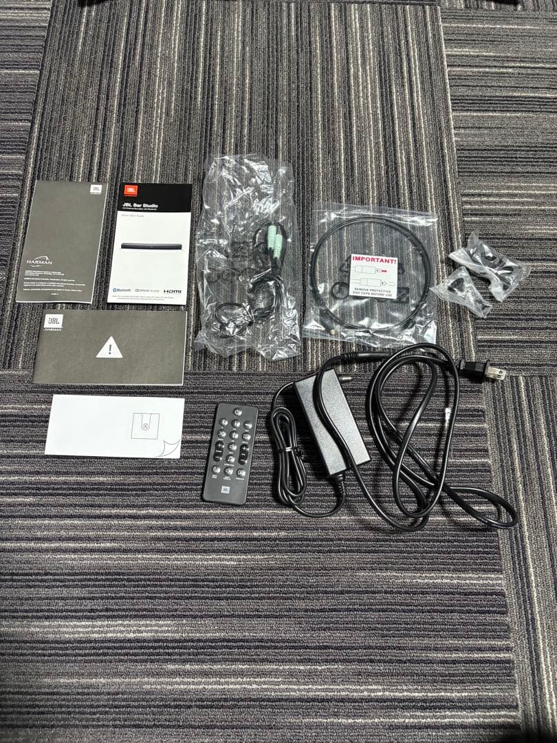 美品】JBL BAR STUDIO サウンドバー 付属品・元箱付き