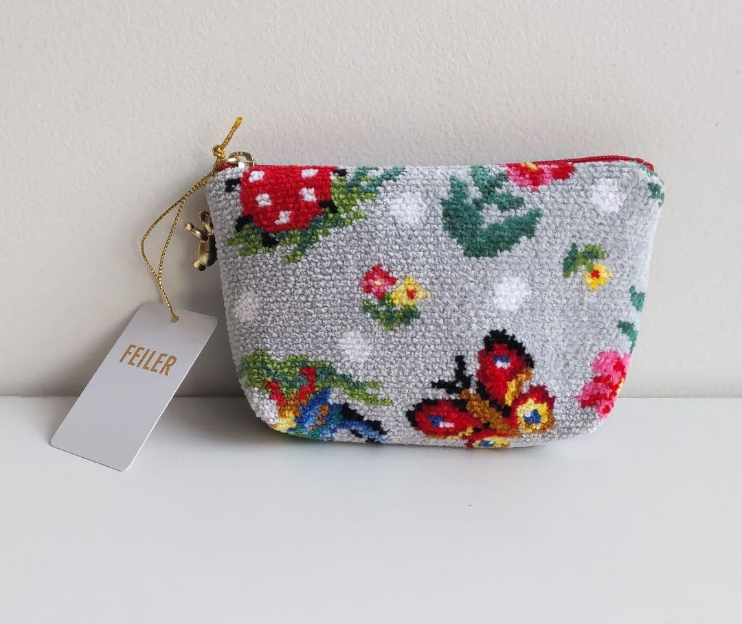 フェイラー ハイジ ポーチ 新品タグ付き ハイジドット×アンドハイジ