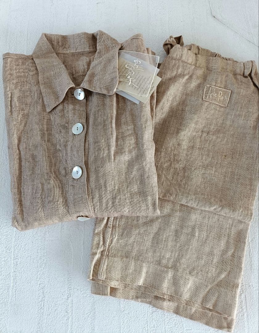 AL様 専用 リネンパジャマ上下セットArte pura アルテプラ高級ブランド