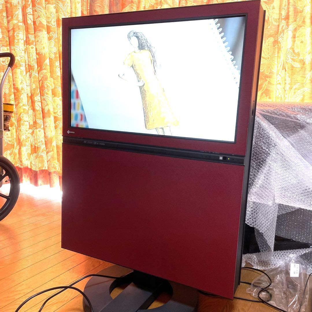EIZO SC26XD2 テレビ　DVD レッドカラー　美品コンディション
