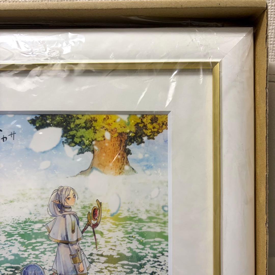 葬送のフリーレン 複製原画 「花畑」 A5 シリアル 200番台 - メルカリ